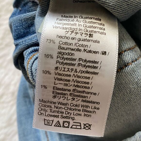 Madewell Jeans Pull On Elastic Waist Womens Size Medium - Picture 7 of 7